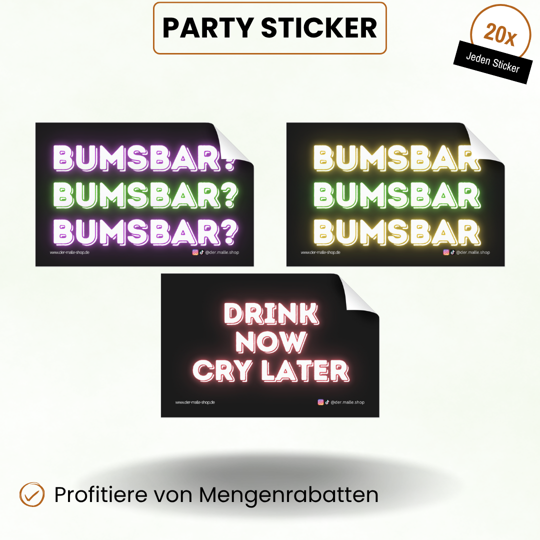 Party Sticker Produktbild Teil 3