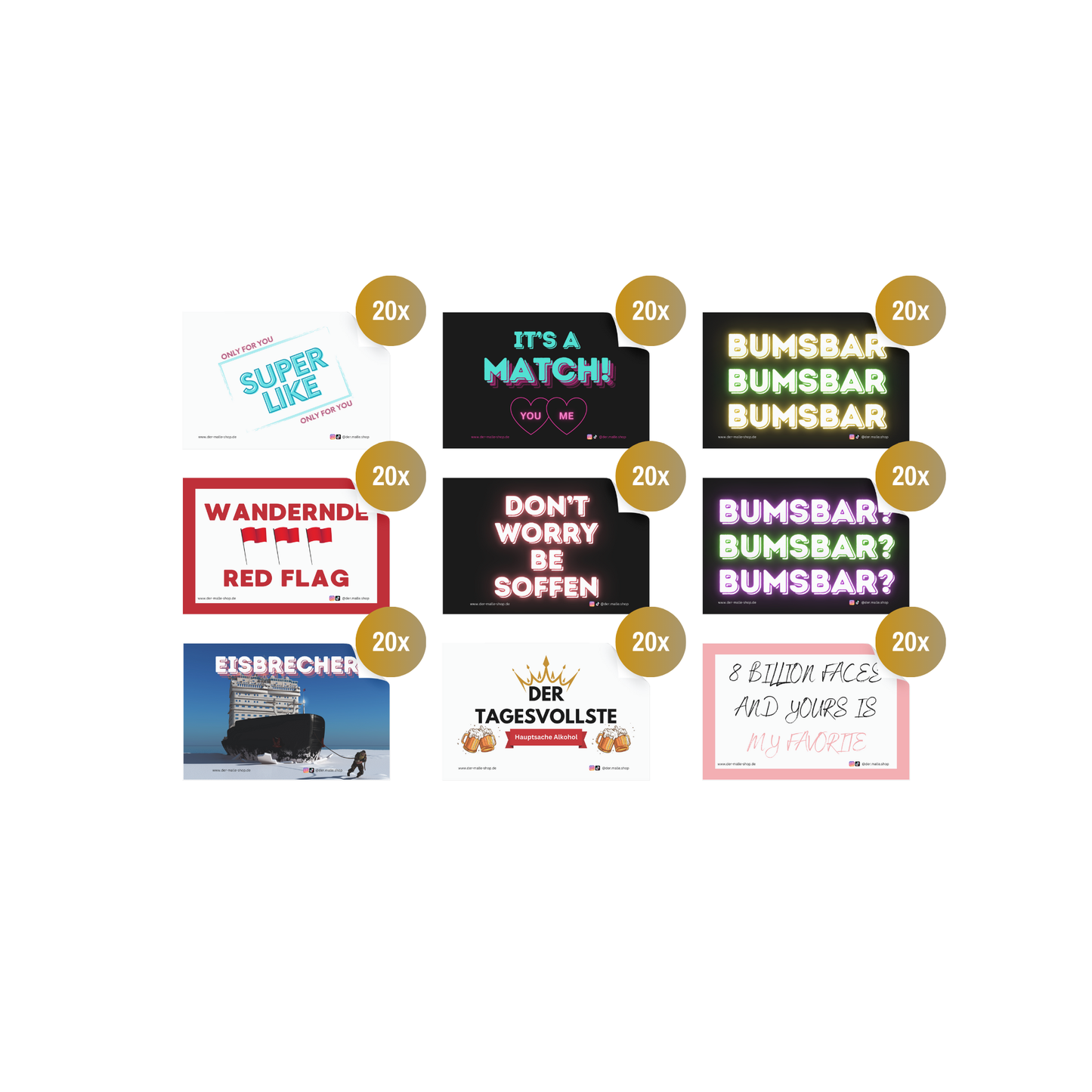 Party Sticker Set