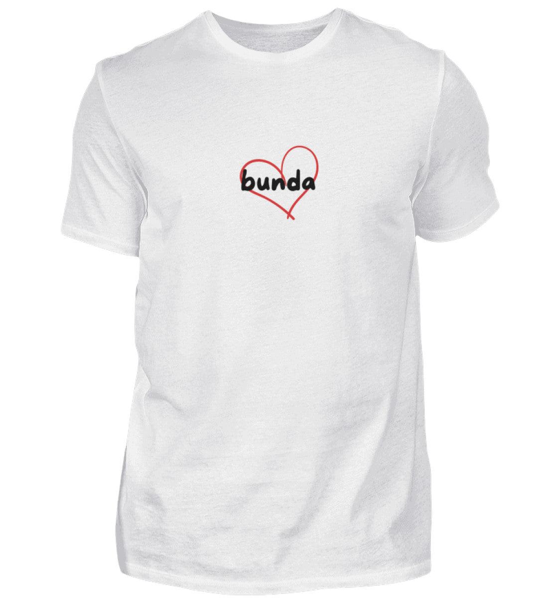 Produktbild "BUNDA" T-Shirt Unisex weiss