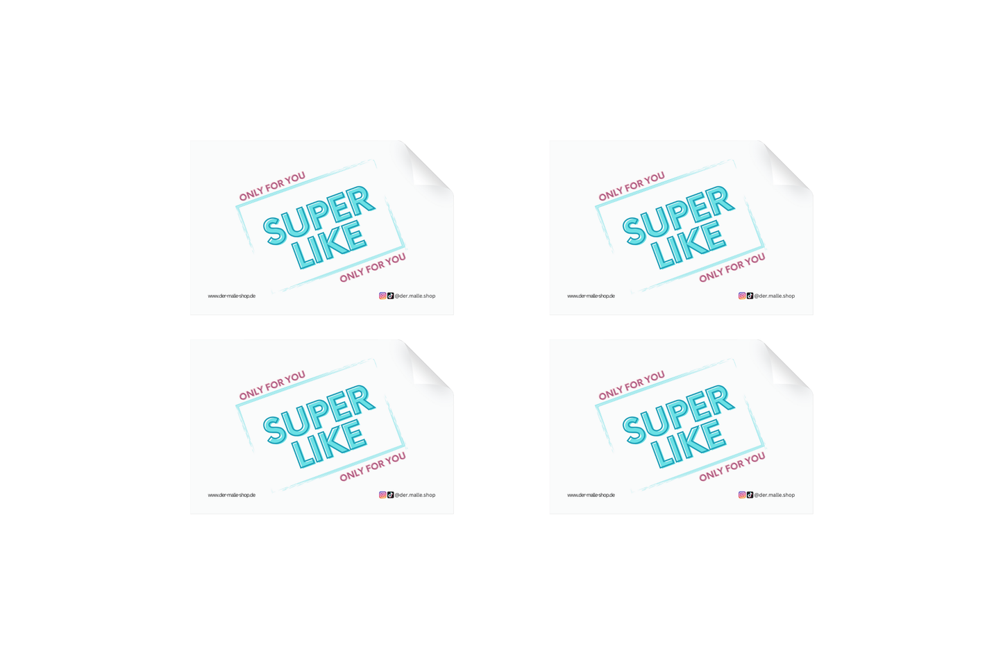 Sticker Super Like Bild