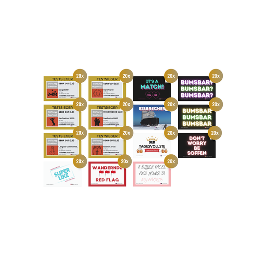 Alle Malle Sticker Set