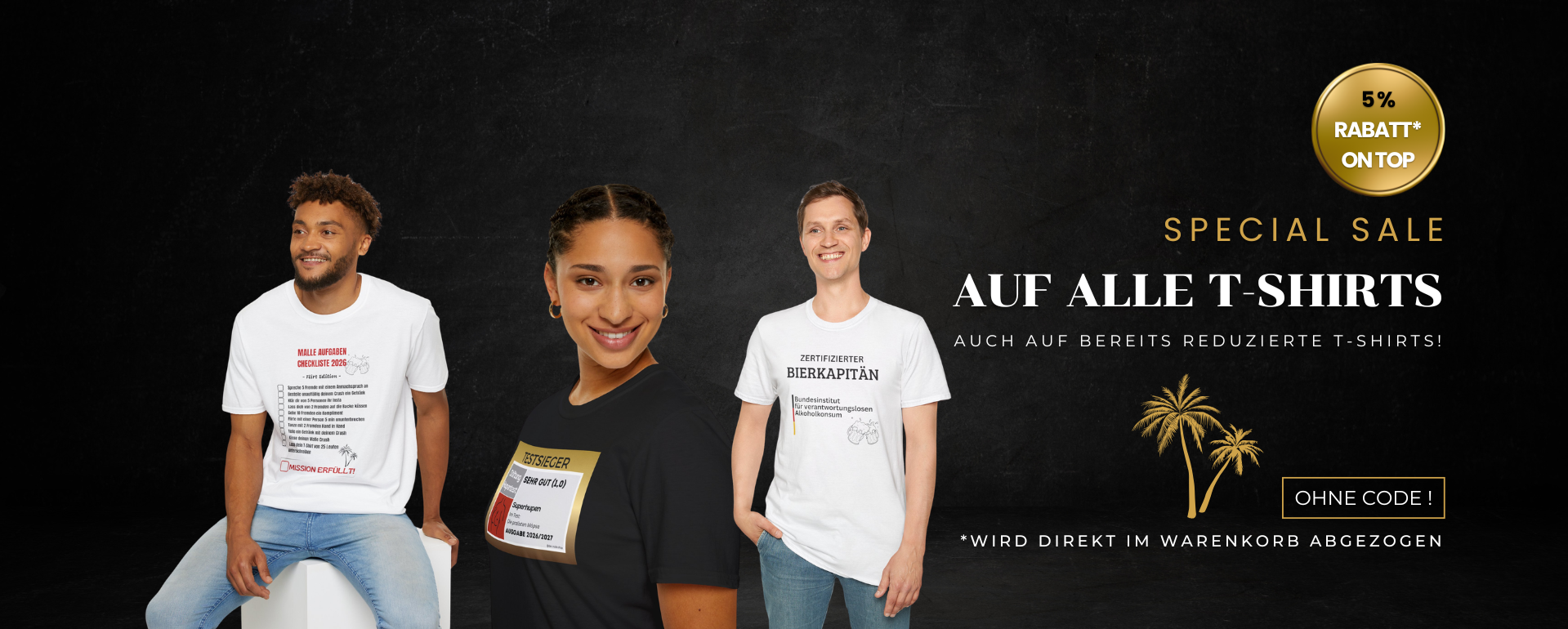 Banner T-Shirts Desktop