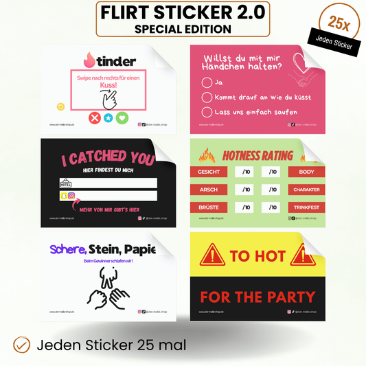 Flirt Sticker 2.0 Special Edition Produktbild