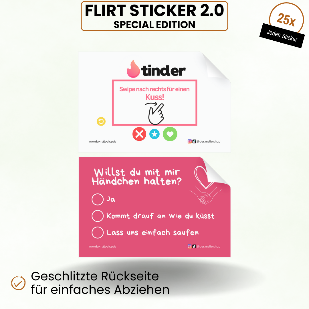 Flirt Sticker 2.0 Special Edition Produktbild Teil 1