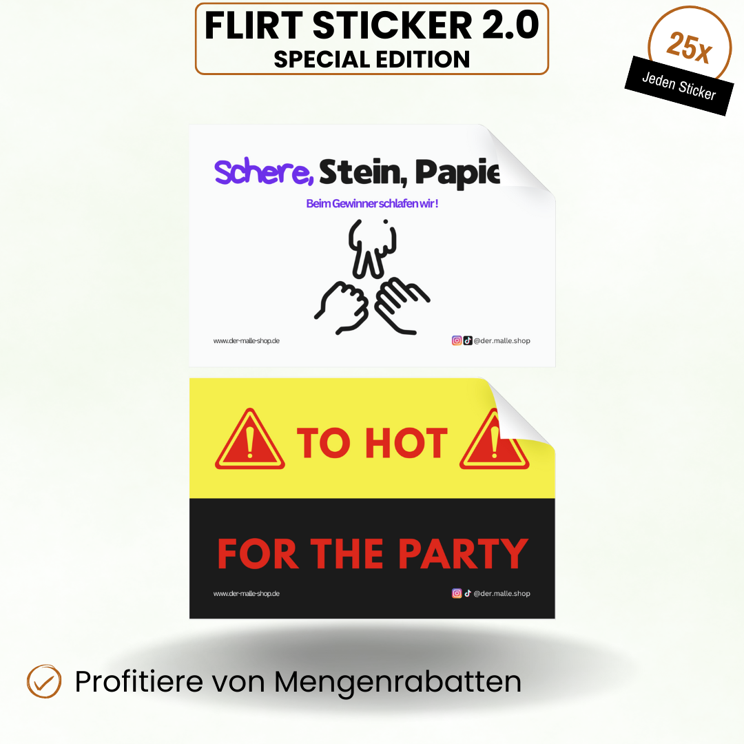 Flirt Sticker 2.0 Special Edition Produktbild Teil 3