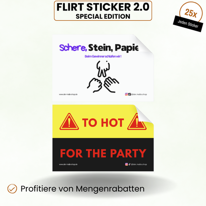 Flirt Sticker 2.0 Special Edition Produktbild Teil 3