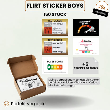 Flirt Sticker Boys Produktbild
