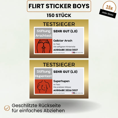 Flirt Sticker Boys Produktbild