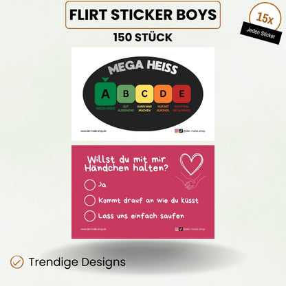 Flirt Sticker Boys Produktbild