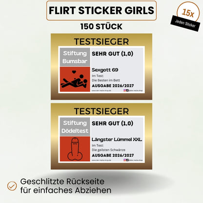 Flirt Sticker Girls Produktbild