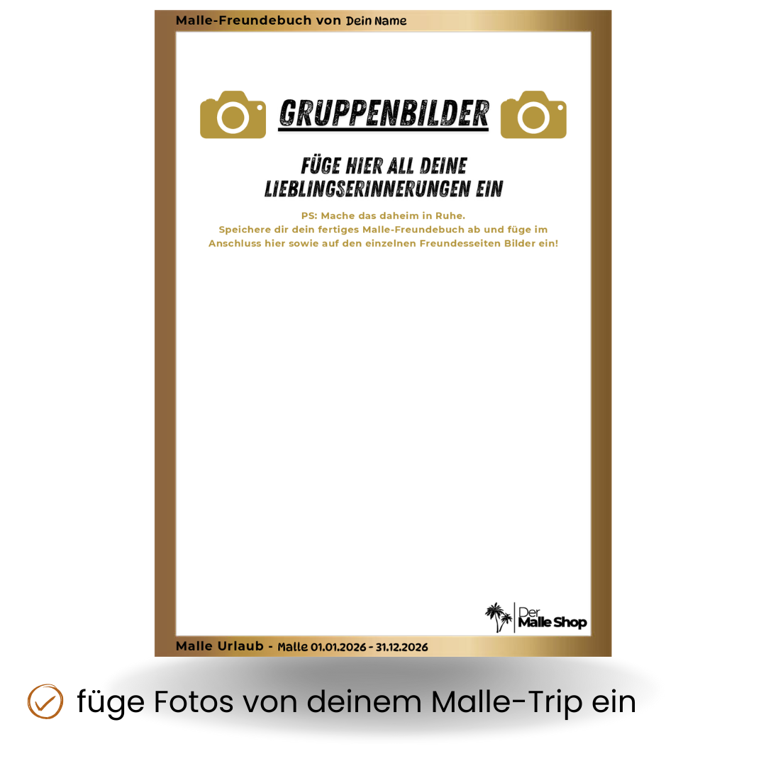 Malle Freundebuch Produktbild