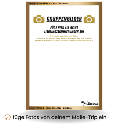 Malle Freundebuch Produktbild