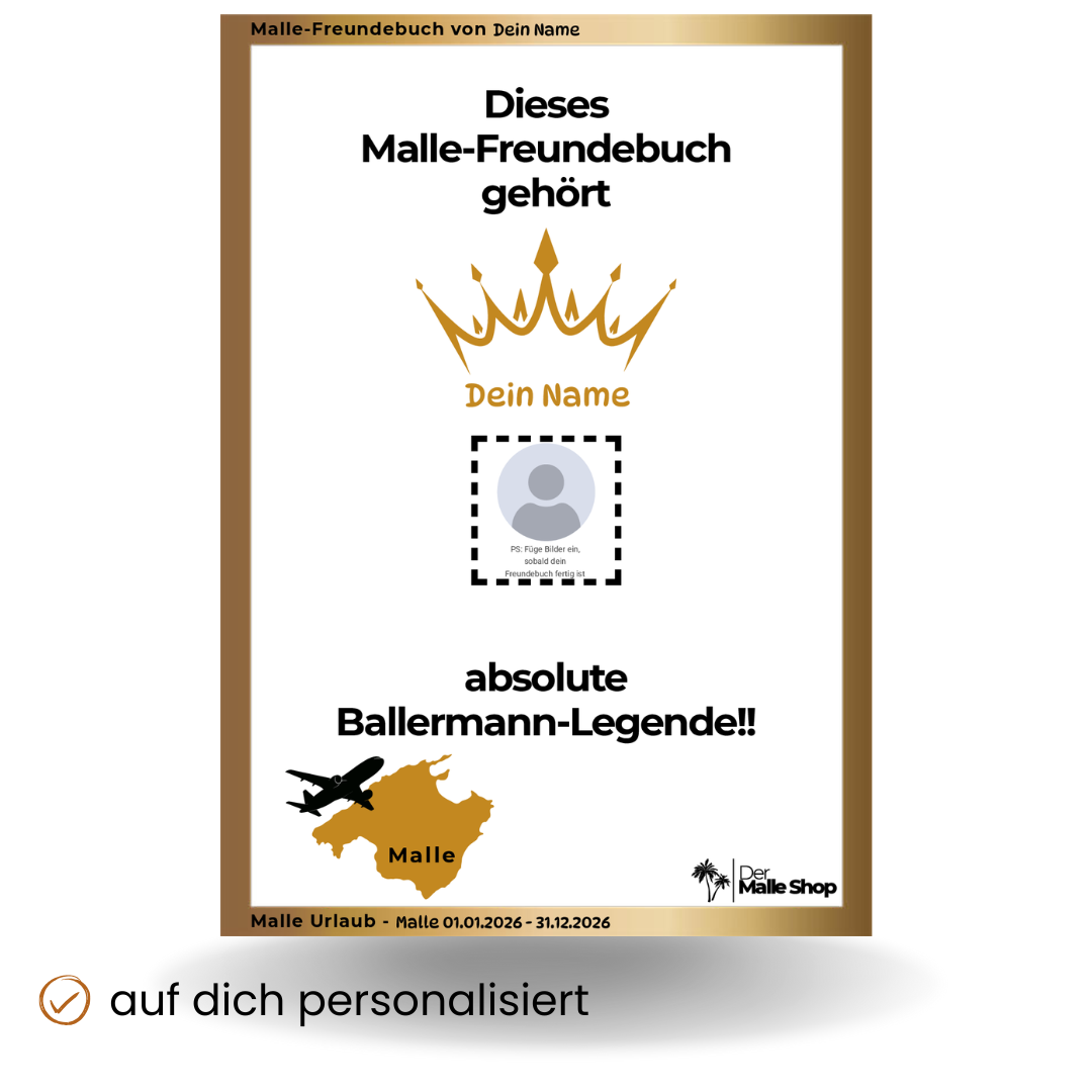 Malle Freundebuch Produktbild