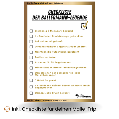 Malle Freundebuch Produktbild