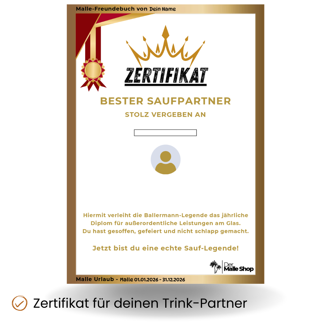 Malle Freundebuch Produktbild