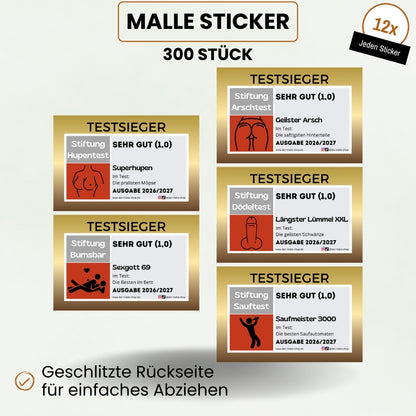 Malle Sticker Produktbild