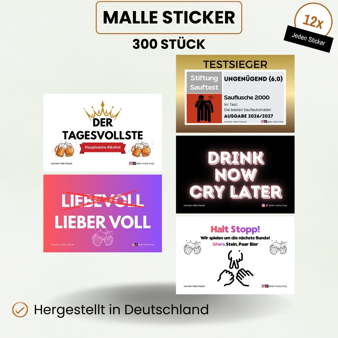 Malle Sticker Produktbild