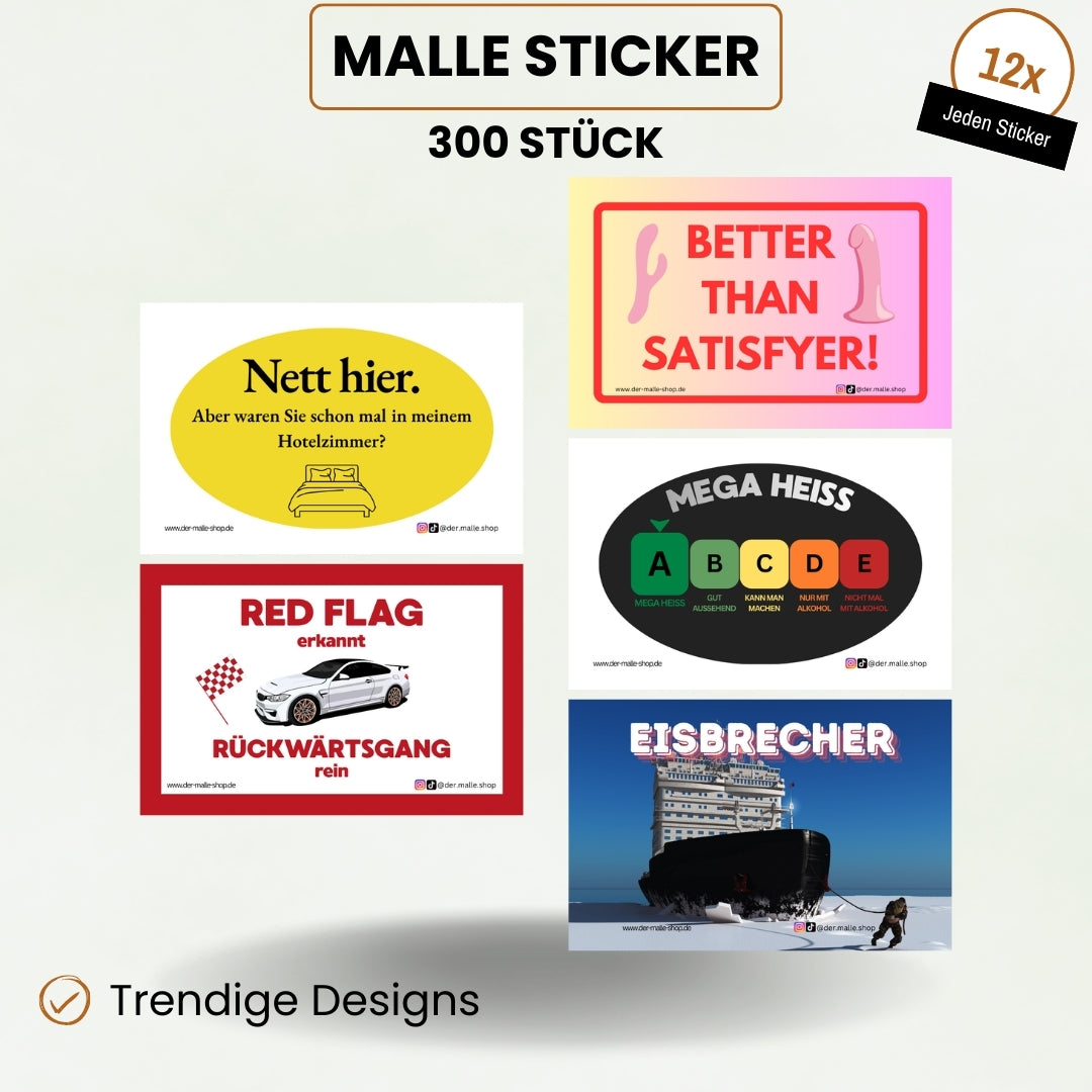 Malle Sticker Produktbild