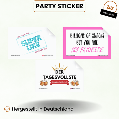 Party Sticker Produktbild Teil 2