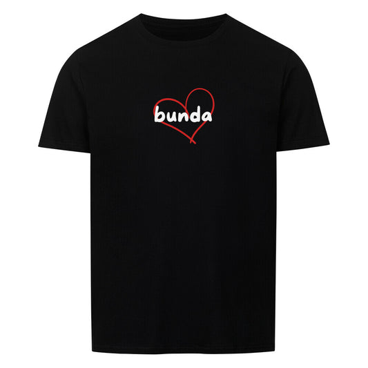 Produktbild "BUNDA" T-Shirt Unisex schwarz