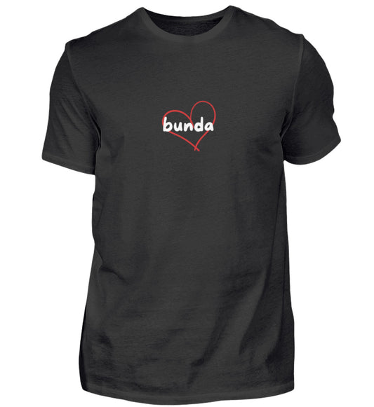 Produktbild "BUNDA" T-Shirt Unisex schwarz