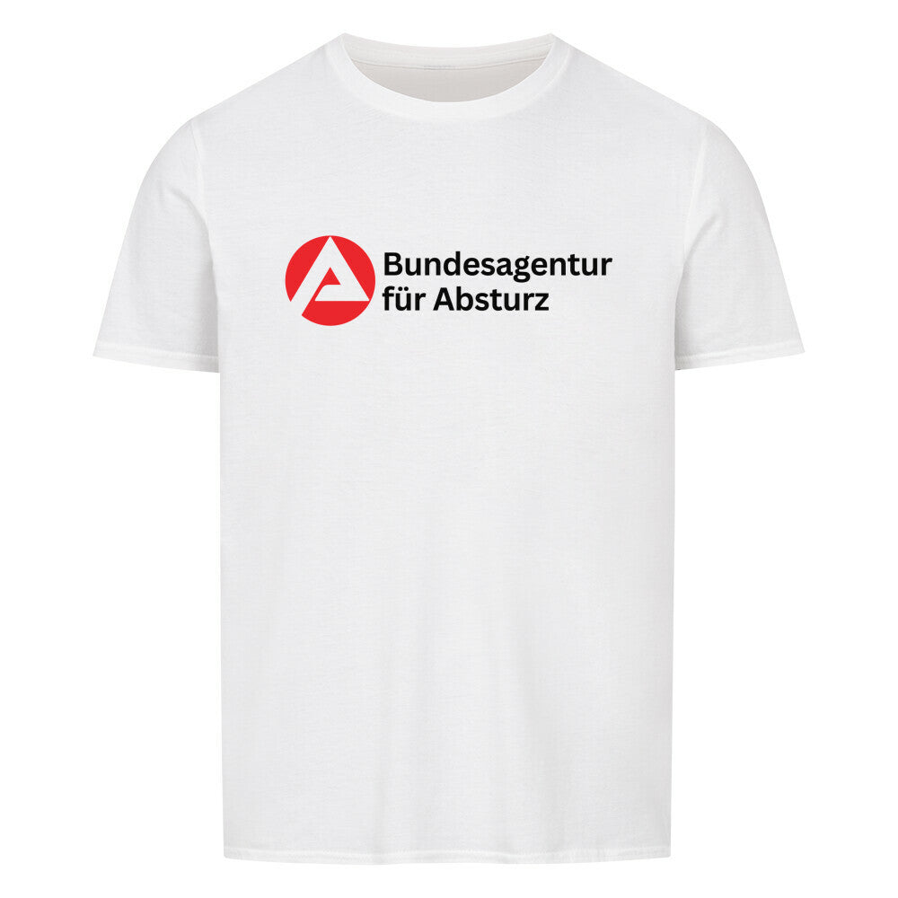 Produktbild Bundesagentur für Absturz T-Shirt Unisex weiss