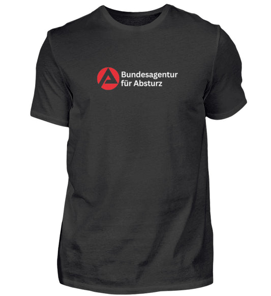 Produktbild Bundesagentur für Absturz T-Shirt Unisex schwarz 1