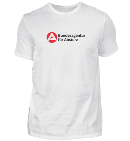 Produktbild Bundesagentur für Absturz T-Shirt Unisex weiss 1