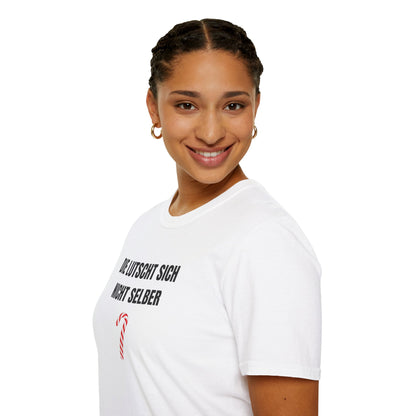 Produktbild "DIE LUTSCHT SICH NICHT SELBER" T-Shirt Unisex weiss
