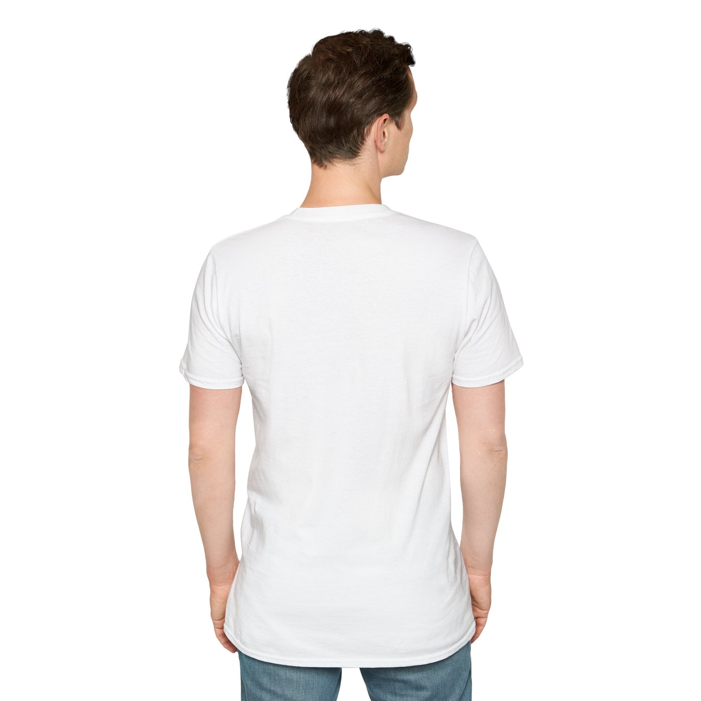 Produktbild "KEIN SCHWANZ SO HART WIE DAS LEBEN" T-Shirt Unisex weiss
