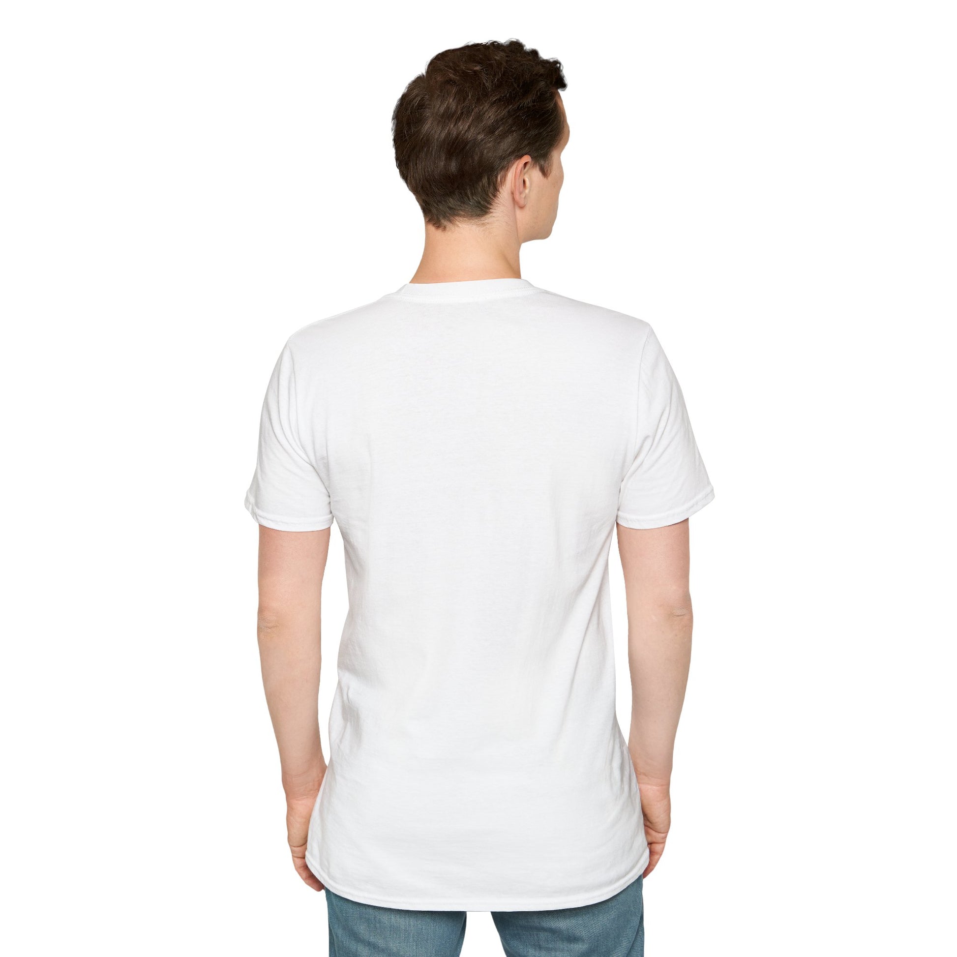 Produktbild "KEIN SCHWANZ SO HART WIE DAS LEBEN" T-Shirt Unisex weiss
