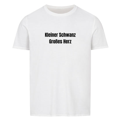 Produktbild "KLEINER SCHWANZ GROSSES HERZ" T-Shirt Unisex weiss