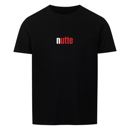 Produktbild "NUTTE" T-Shirt Unisex schwarz
