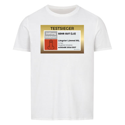 Produktbild Testsieger Penis T-Shirt Unisex weiss