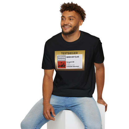 Produktbild Testsieger Sexgott T-Shirt Unisex schwarz 2