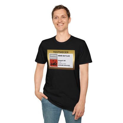 Produktbild Testsieger Sexgott T-Shirt Unisex schwarz 5
