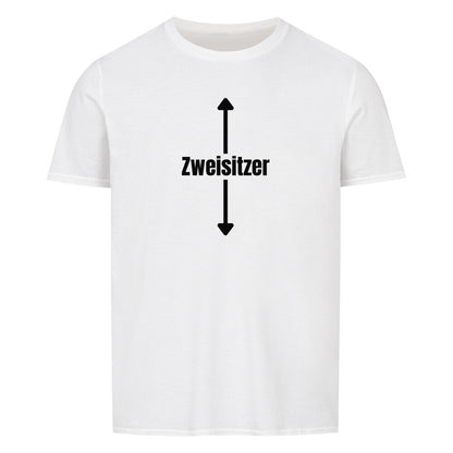 Produktbild "ZWEISITZER" T-Shirt Unisex weiss