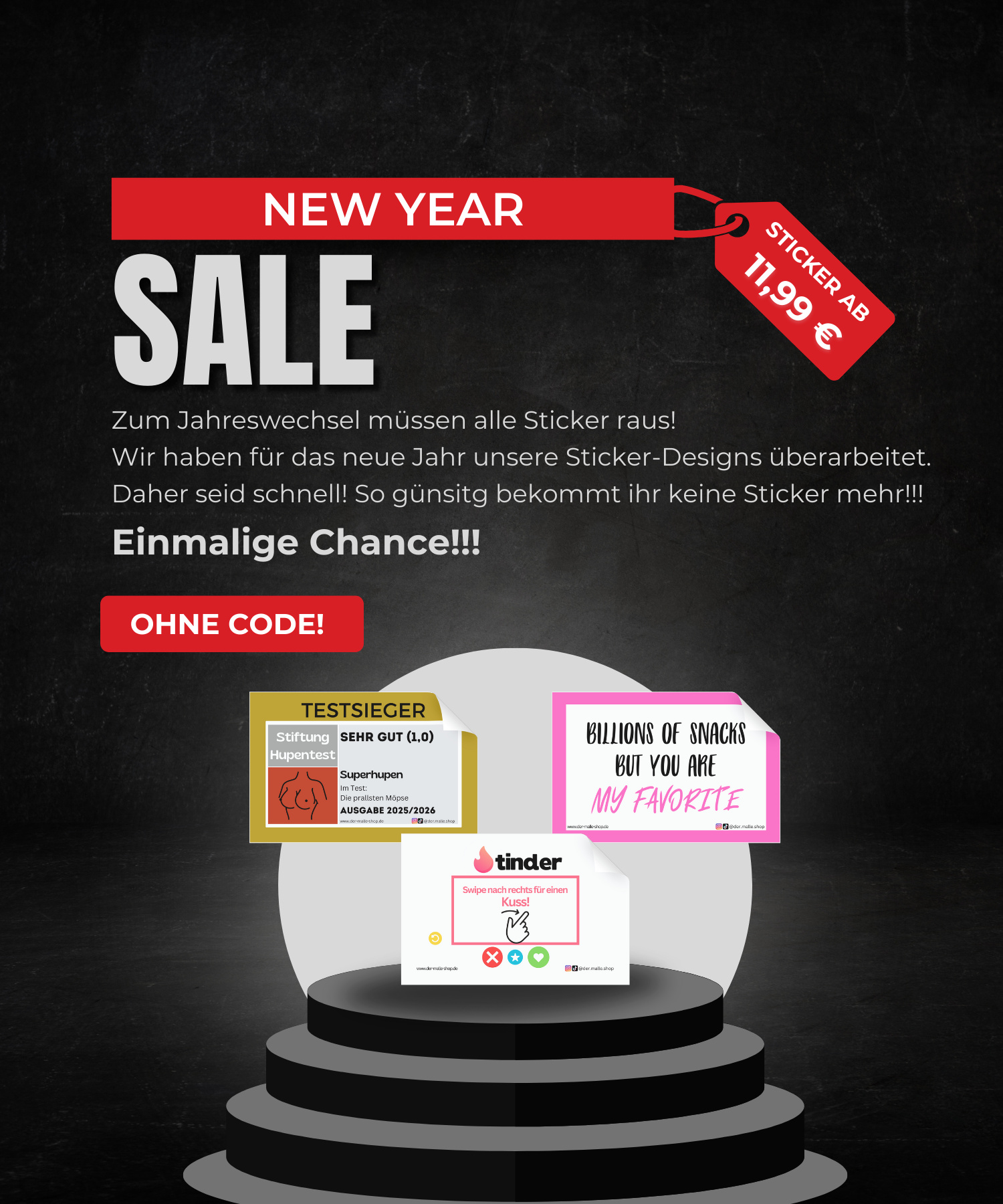 Sale Website Banner Mobile