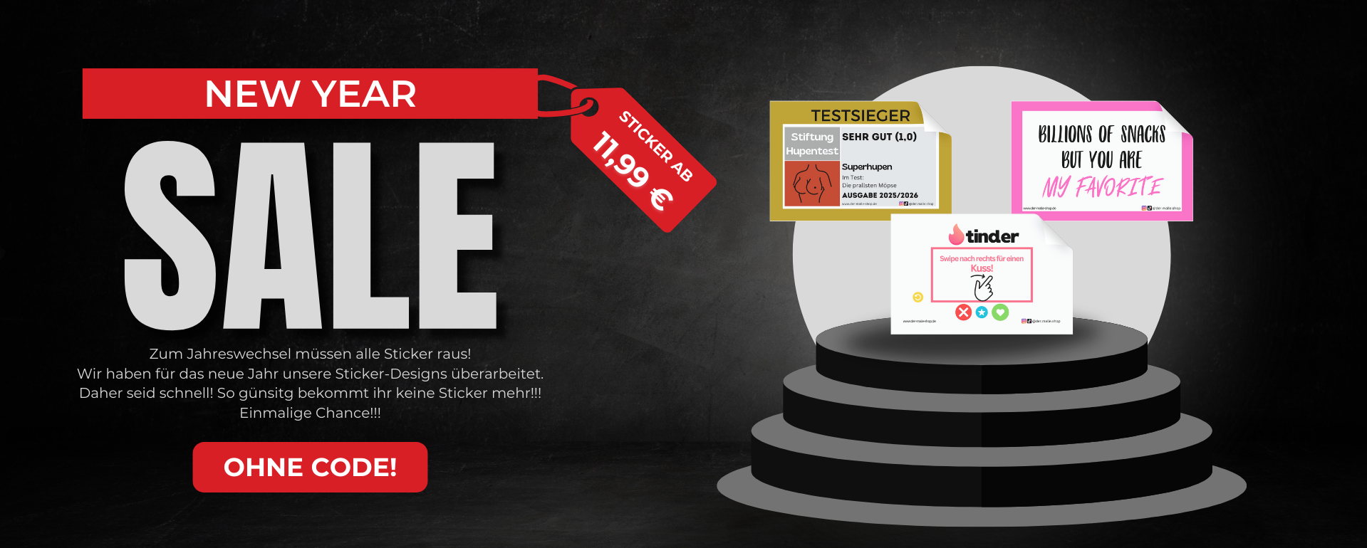 Sale Website Banner Desktop