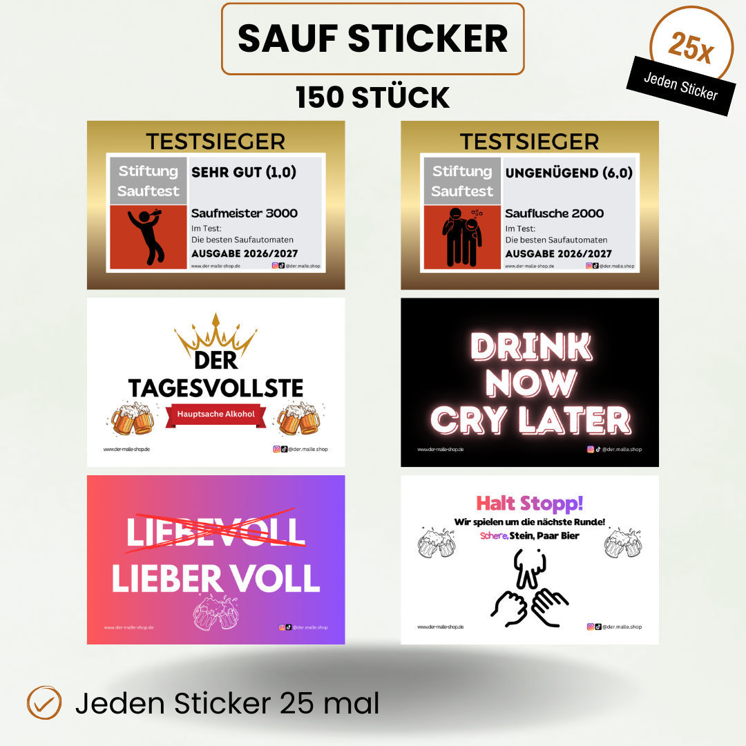 Sauf Sticker Produktbild