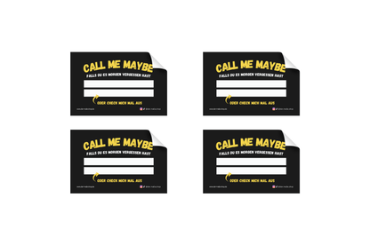 Sticker Call me maybe Bild