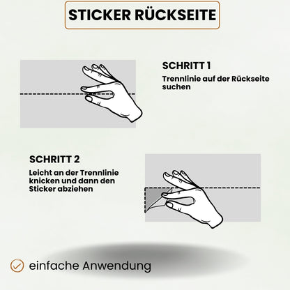 Sticker Rückseite Produktbild