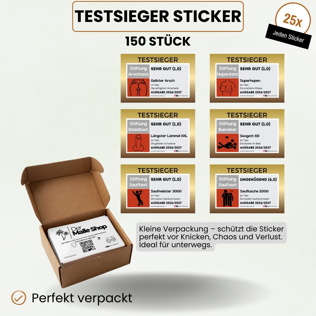 Testsieger Sticker Produktbild