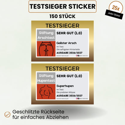 Testsieger Sticker Produktbild
